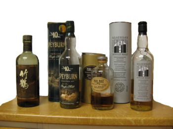 En Whiskyprovning med både Japan och Scotland