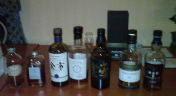 Japansk Whisky som vi provade